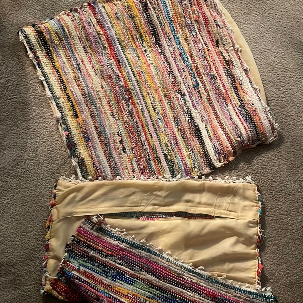 Accent pillow covers (2) unused no tags only $20. Questions?  Ask make offer